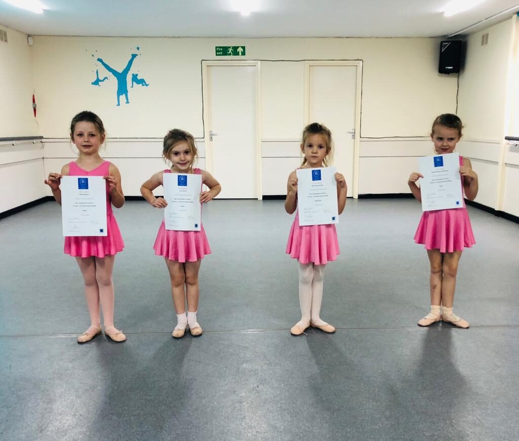 Pre-Primary ballet exam group
